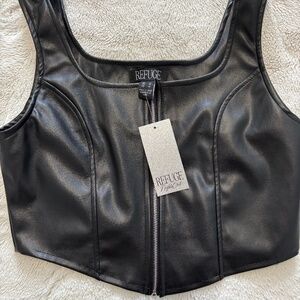Black Crop Top